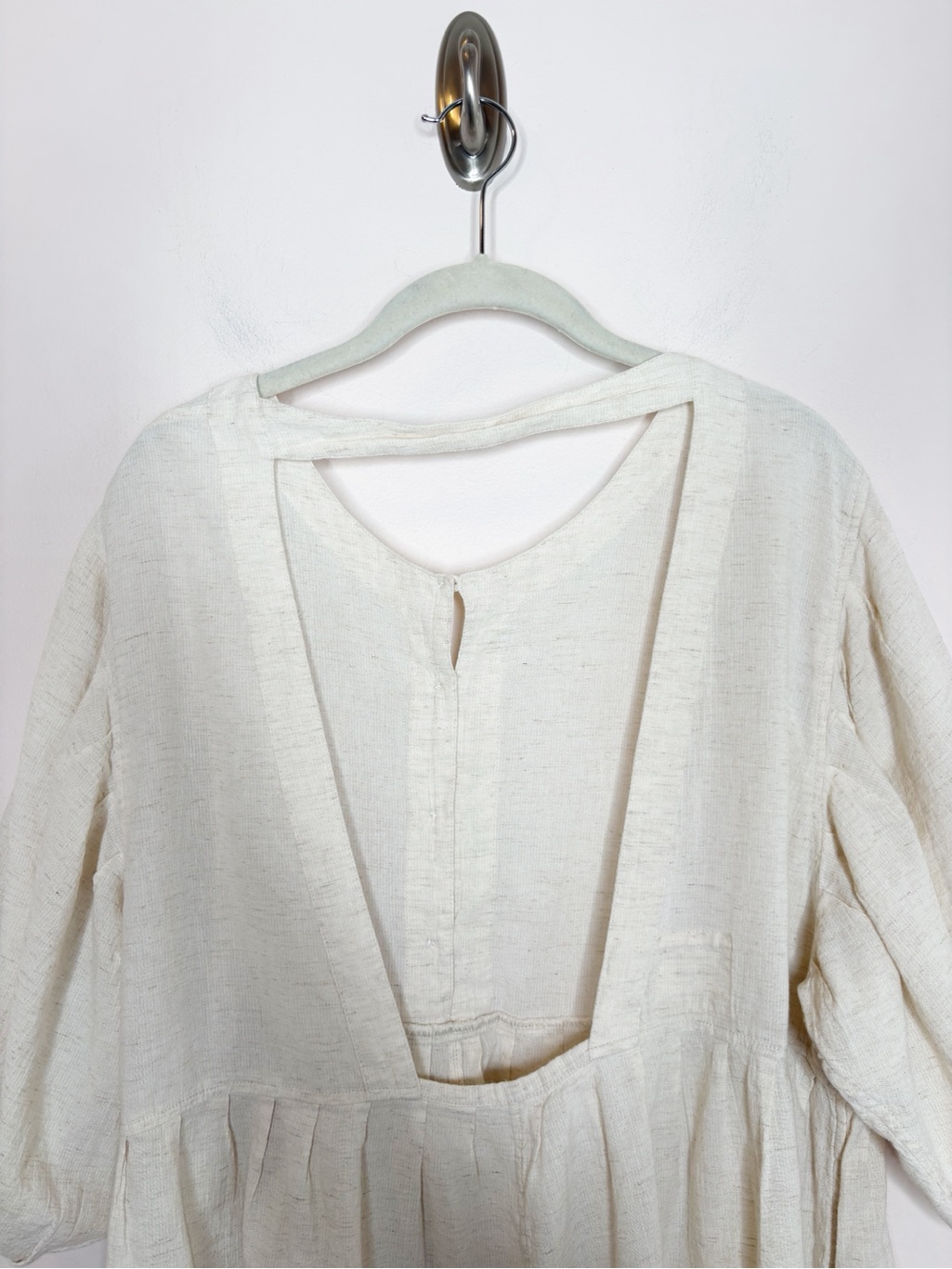Avy & Co Sol Bloomer Playsuit Romper Cotton Crepe Buttermilk M/L — image 7 of 8